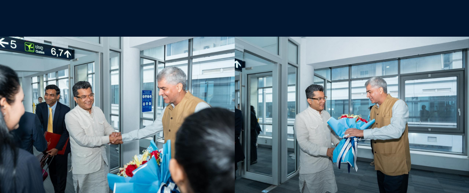 A warm welcome to H.E. Shri Pabitra Margherita, Hon’ble Minister of State for External Affairs and Textiles, on his arrival in the Lao PDR for his Official Visit from 27–30 August 2026.