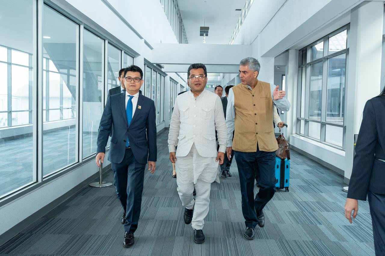 A warm welcome to H.E. Shri Pabitra Margherita, Hon’ble Minister of State for External Affairs and Textiles, on his arrival in the Lao PDR for his Official Visit from 27–30 August 2026.