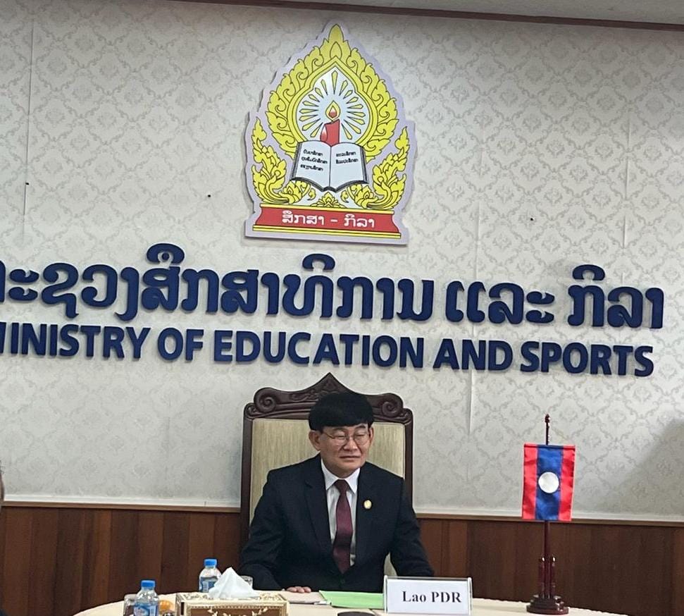 Minister of Education & Sports of Lao PDR attended Education Ministers’ session of Voice Of Global South Summit