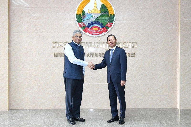 3rd India-Laos FOC held in Vientiane on 27 July 2023, co-chaired by Saurabh Kumar, Secretary (East) and Mr. Phoxay Khaykhamphithoune, Deputy Foreign Minister of Laos