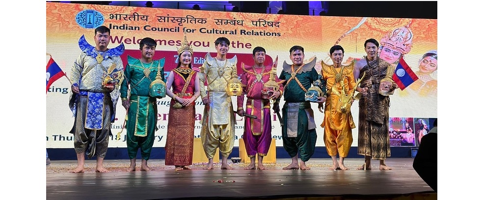 Ramayana performance by artists from the prestigious Royal Ballet Theatre, Luang Prabang during 7th edition of International Ramayana Mela-2024, New Delhi